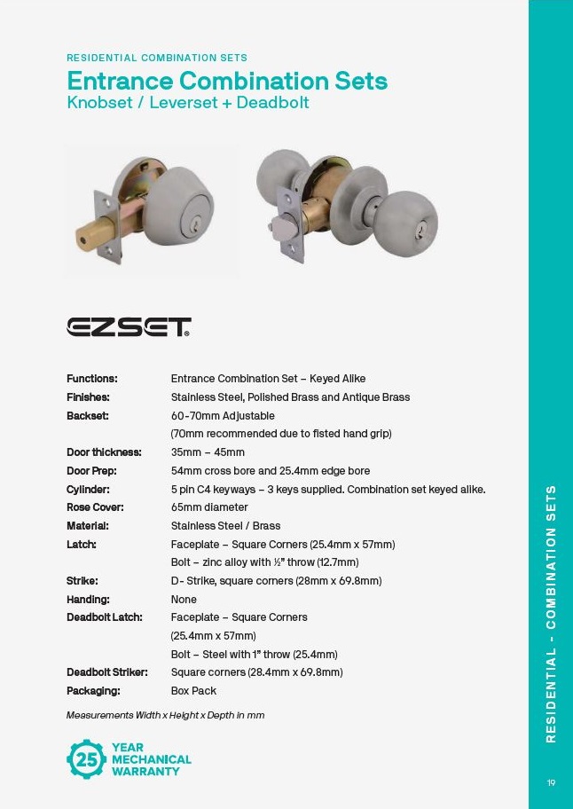 EZSET Residential