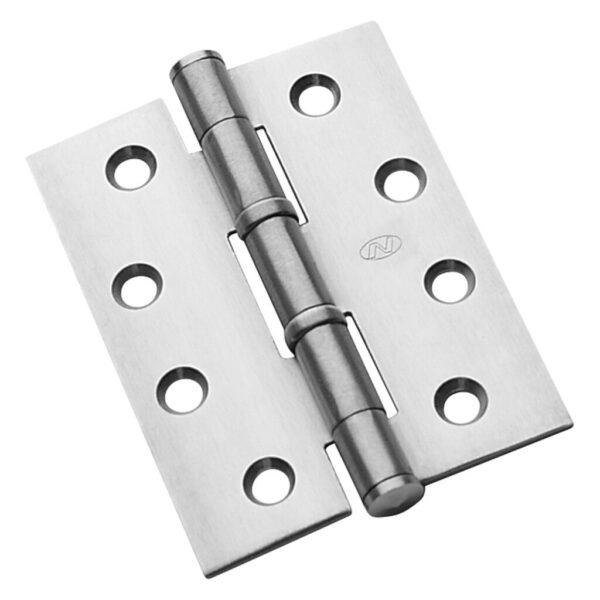 Novas Hinge 100x75x2.5mm Ball Bearing Fixed Pin SSS