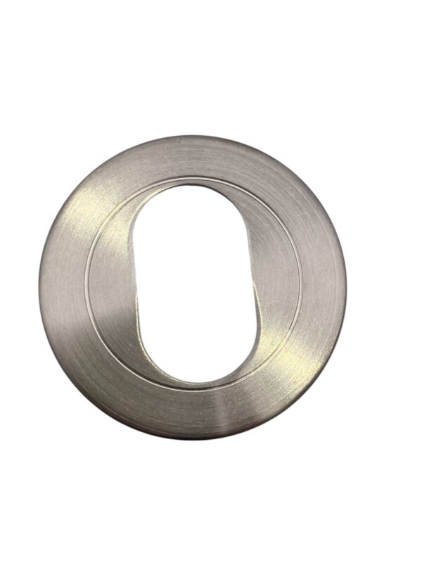 Thin Oval Cylinder Escutcheon
