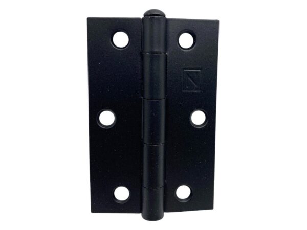 Novas Hinge 89x59mm Loose Pin Rectangular Black W/SCREWS