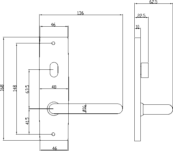 Novas 50 Lever Snib on Internal R Plate - Image 2