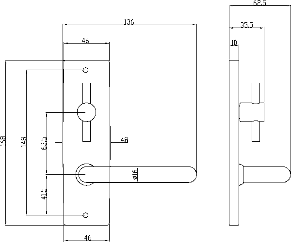Novas 50 Lever Indicating Turnsnib on Internal R Plate - Image 2