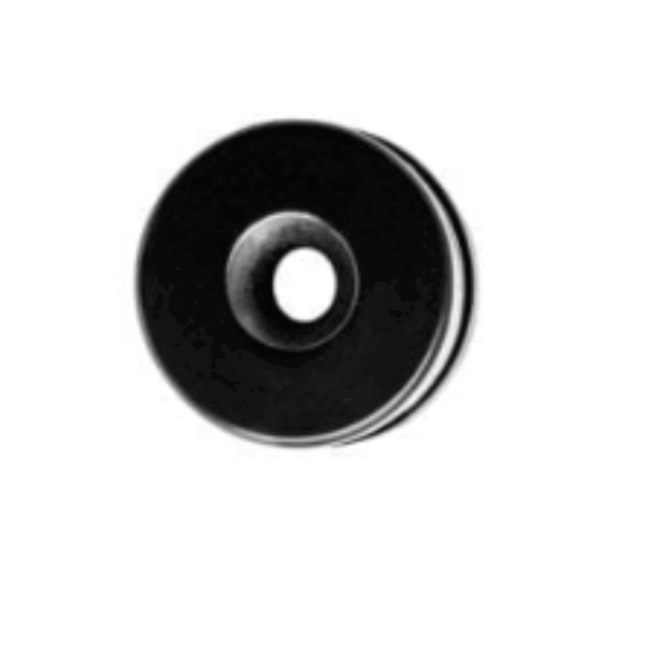 Black Magnetic Catch for Cupboard/Wardrobe Doors 22mm