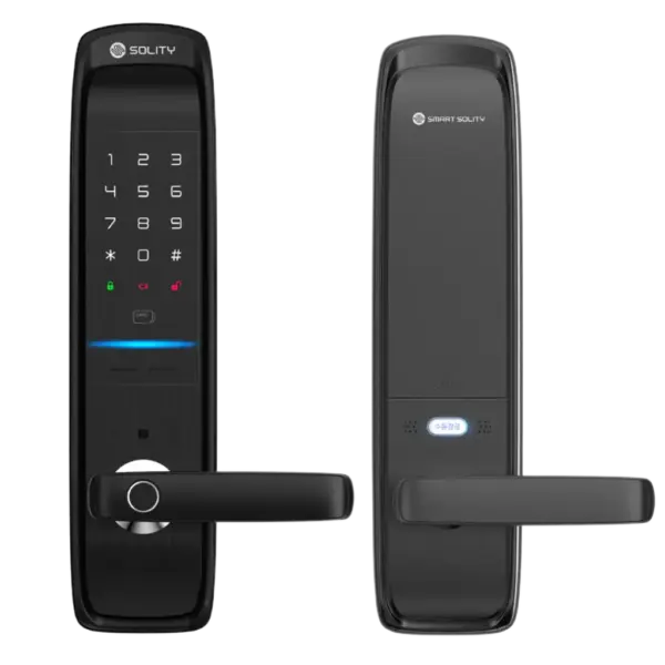 Solity GM-6000BK Digital Lock with Fingerprint and Built in Wi-Fi - 70mm Backset